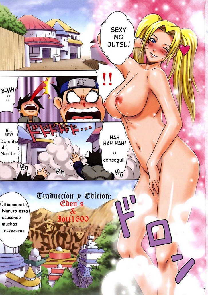 TSUNADE entrena a NARUTO