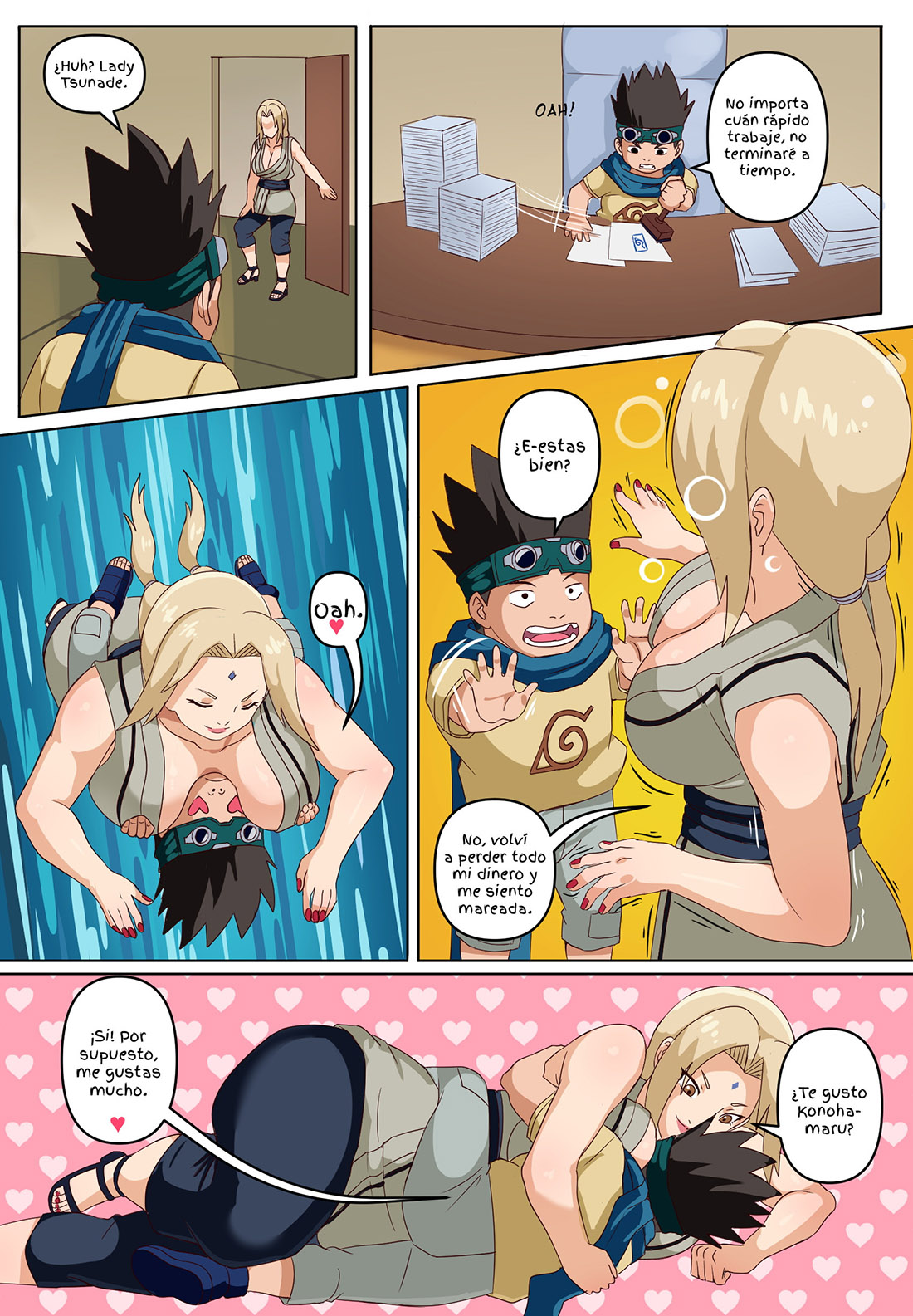 TSUNADE x Konohamaru