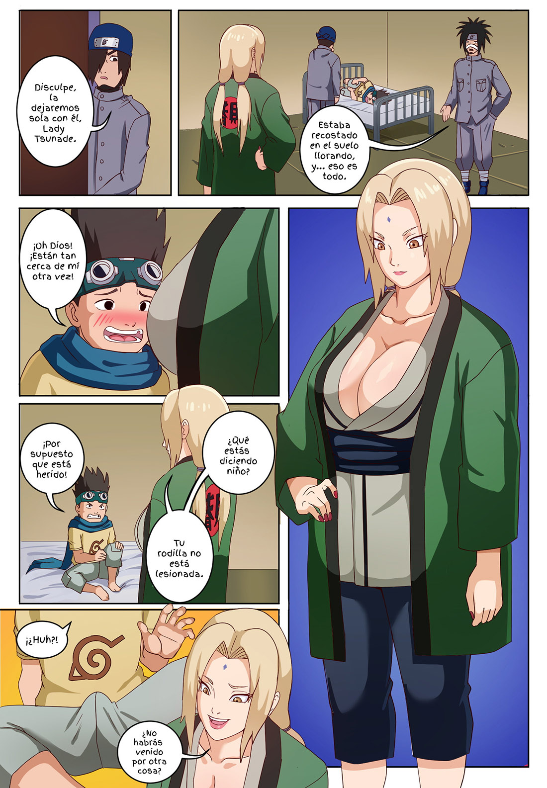 TSUNADE x Konohamaru