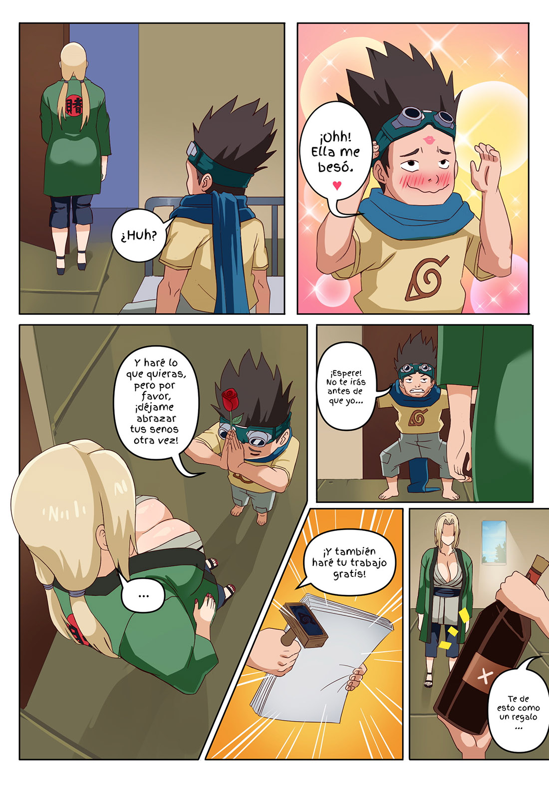 TSUNADE x Konohamaru