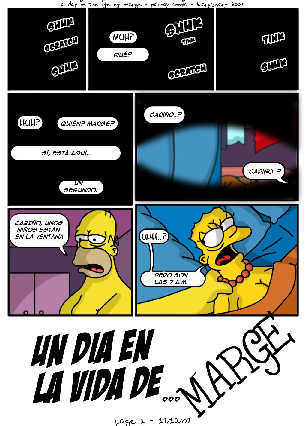 Un Dia en la Vida de MARGE parte 1