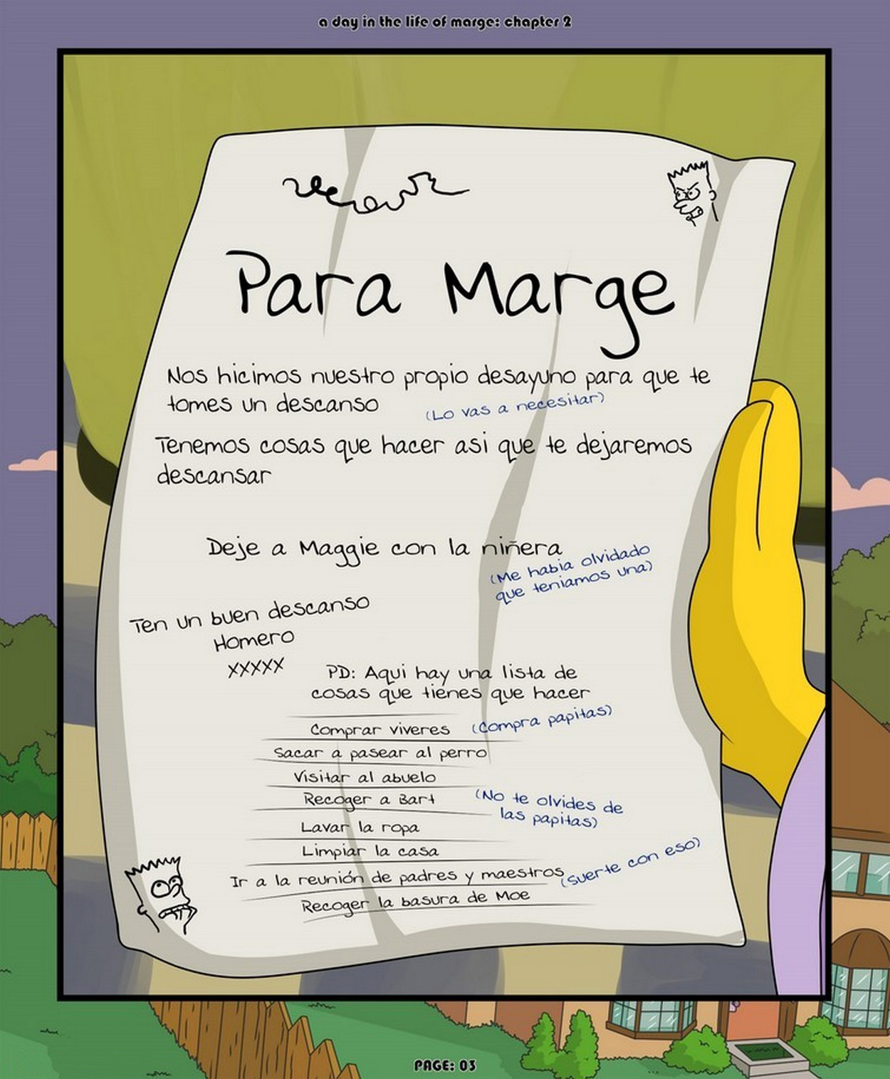 Un Dia en la Vida de MARGE parte 2