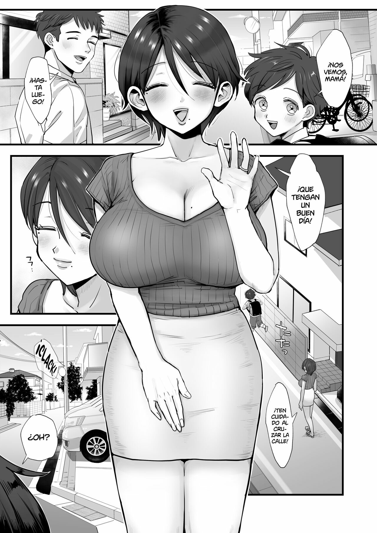 Una MAMÁ gentil de Ojos Cerrados y PECHOS GRANDES parte 1