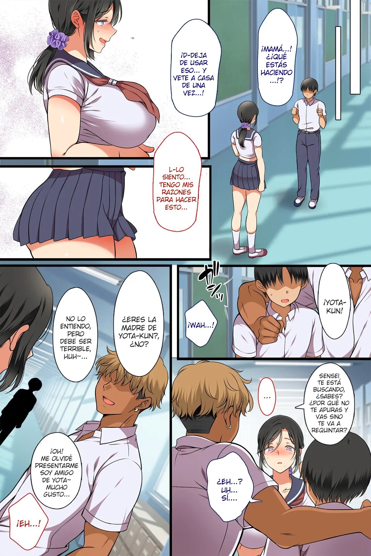 Una MILF que se convirtio en una COMPAÑERA de Clase!