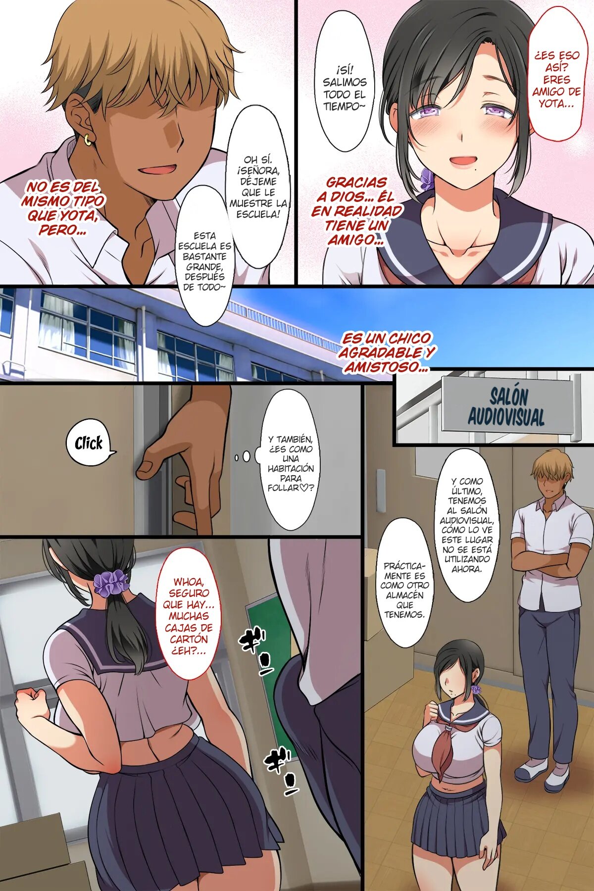 Una MILF que se convirtio en una COMPAÑERA de Clase!