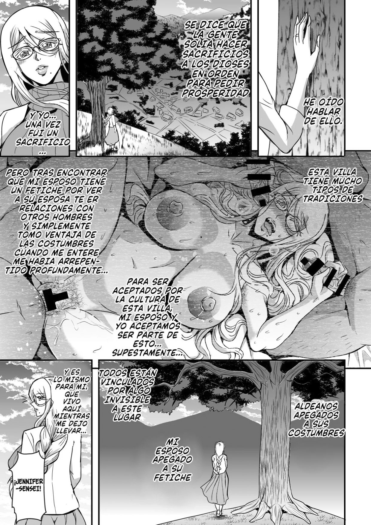 Una PROFESORA extranjera rubia de GRANDES PECHOS se come a un SHOTA moreno