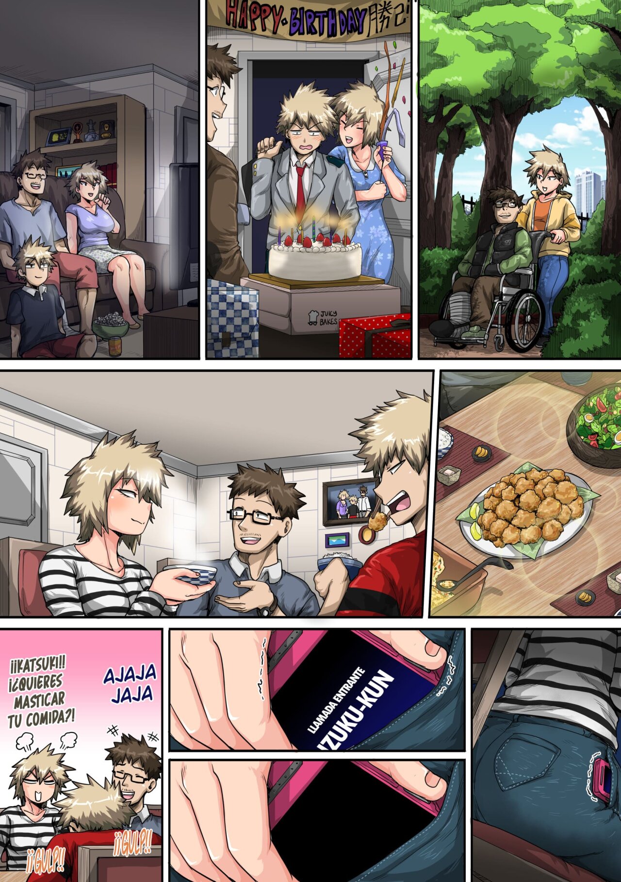 VACACIONES de Verano con la MADRE de BAKUGOU parte 2