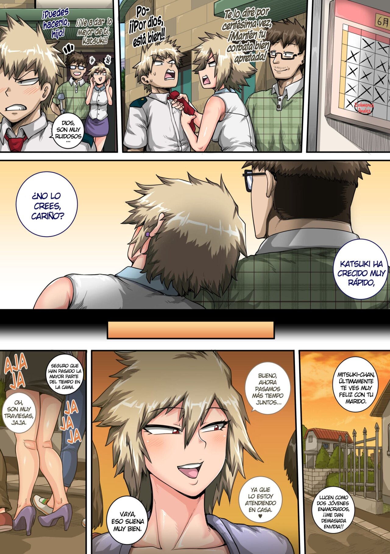 VACACIONES de Verano con la MADRE de BAKUGOU parte 2