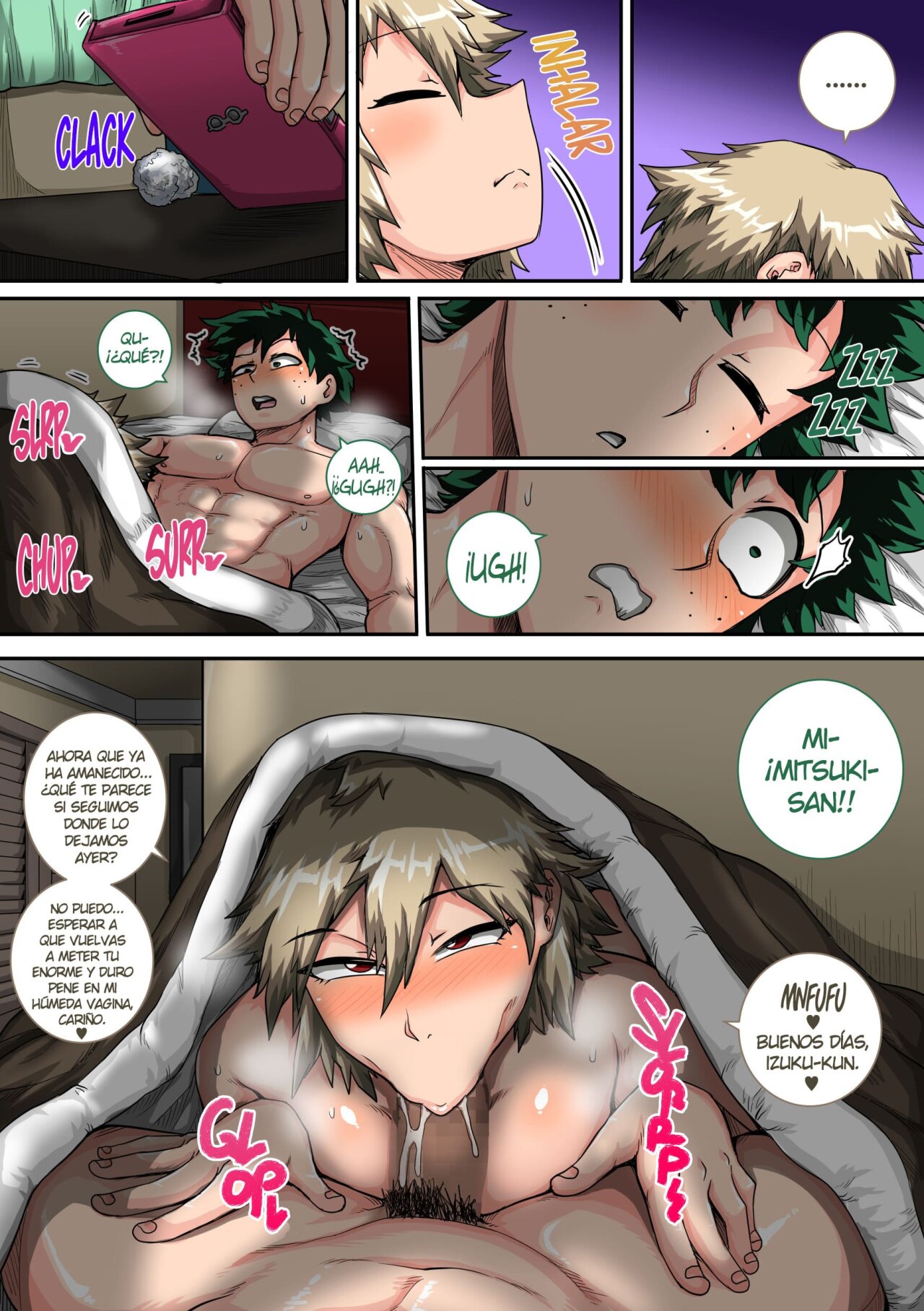 VACACIONES de Verano con la MADRE de BAKUGOU parte 2