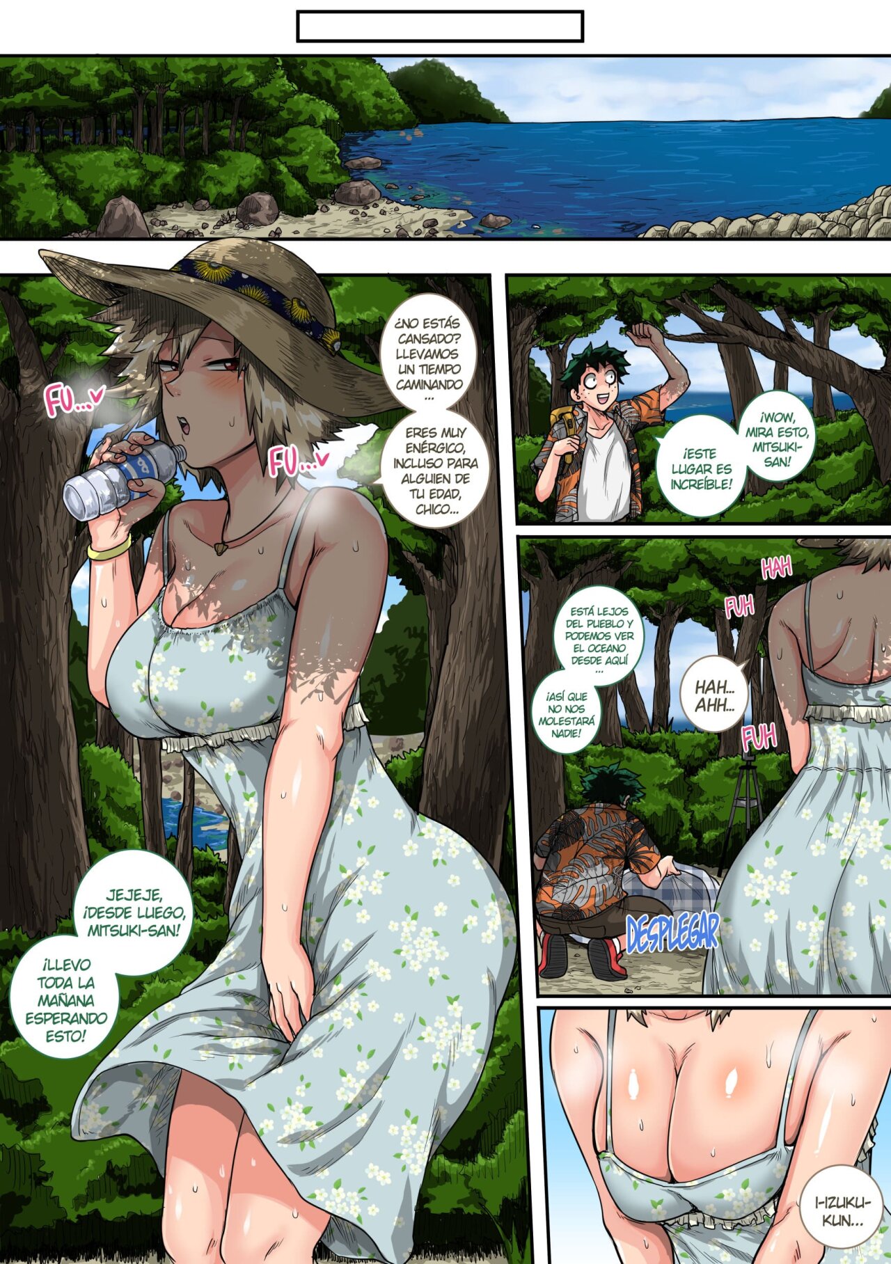 VACACIONES de Verano con la MADRE de BAKUGOU parte 2