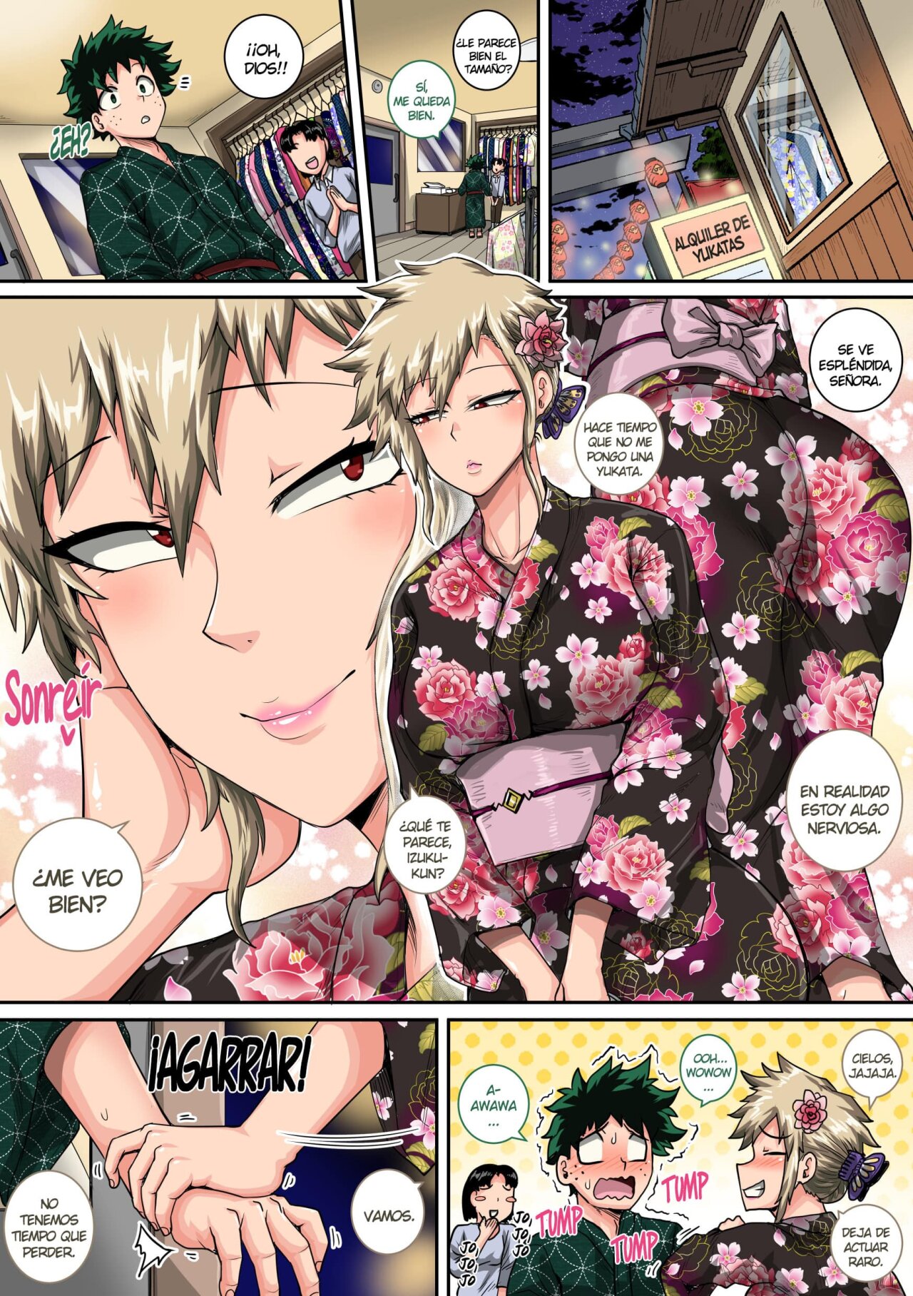 VACACIONES de Verano con la MADRE de BAKUGOU parte 2