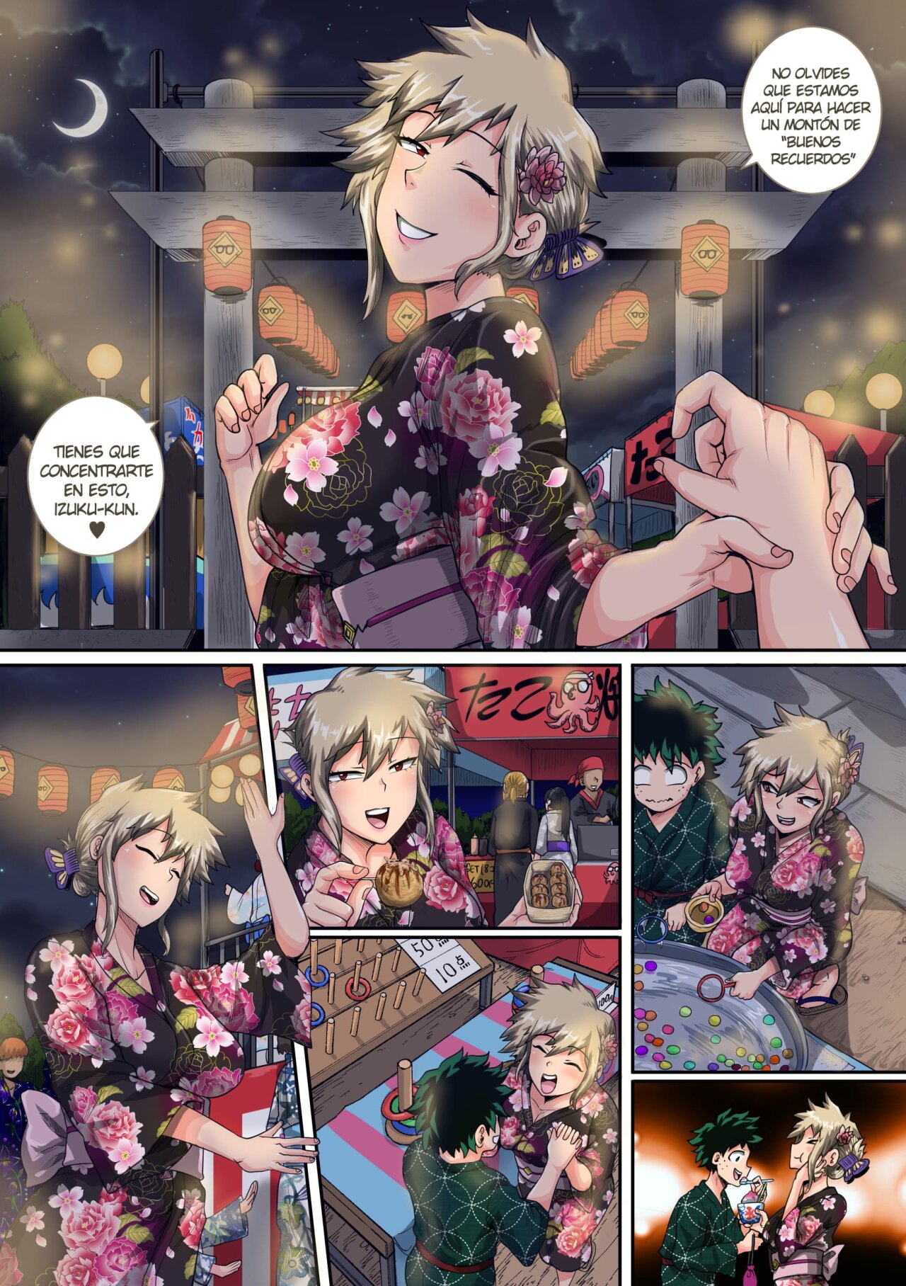 VACACIONES de Verano con la MADRE de BAKUGOU parte 2