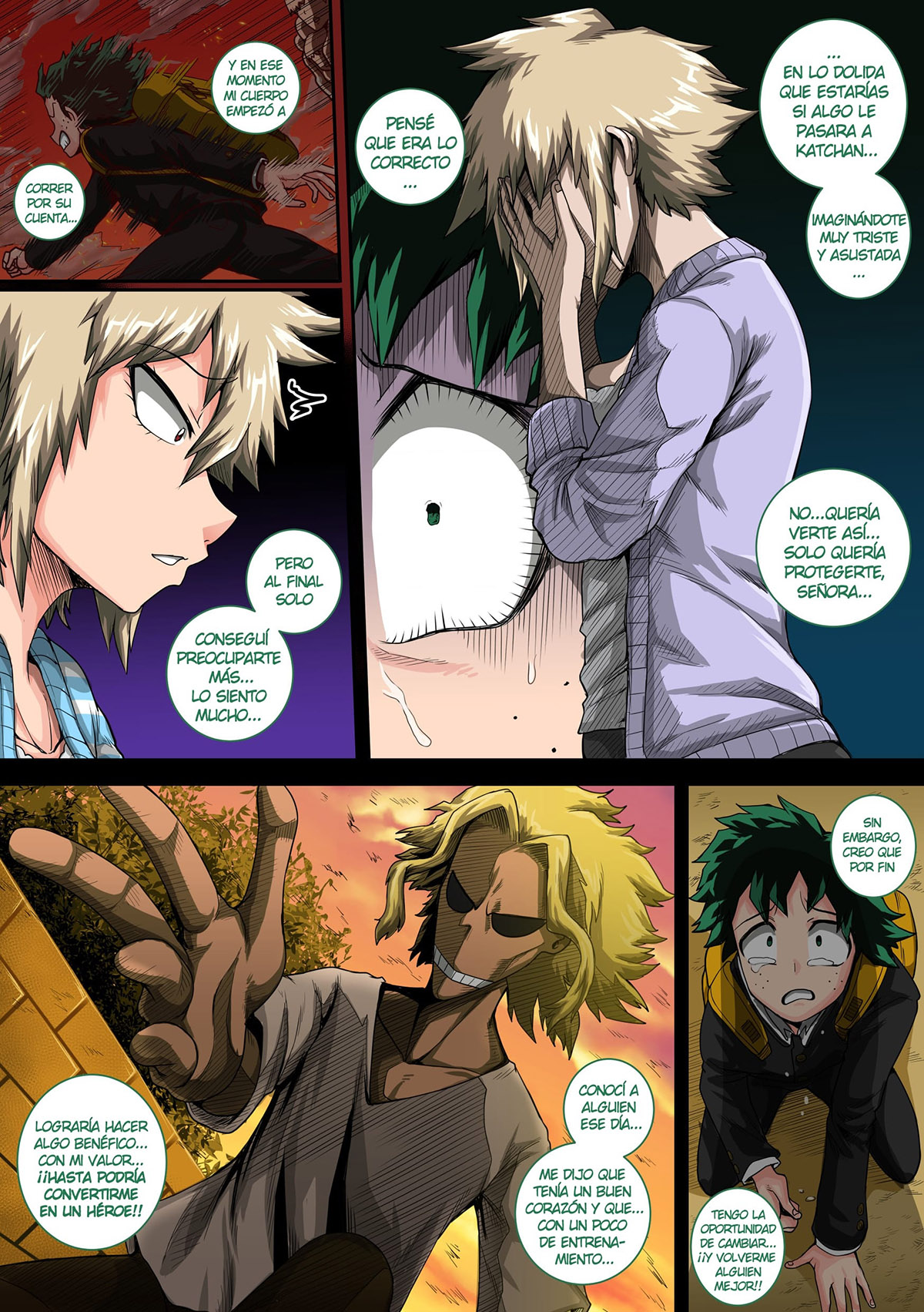 VACACIONES de Verano con la MADRE de BAKUGOU parte 3