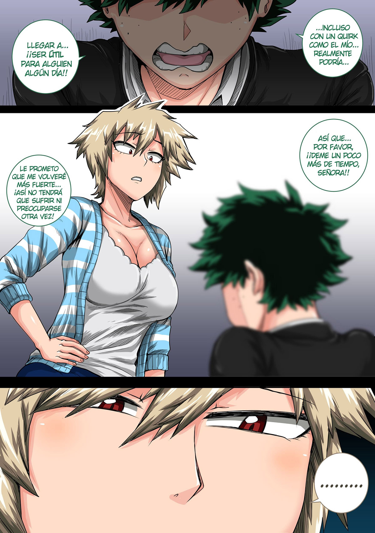 VACACIONES de Verano con la MADRE de BAKUGOU parte 3