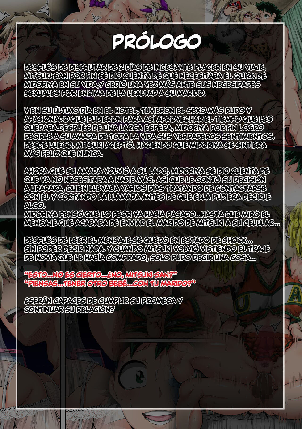 VACACIONES de Verano con la MADRE de BAKUGOU parte 4