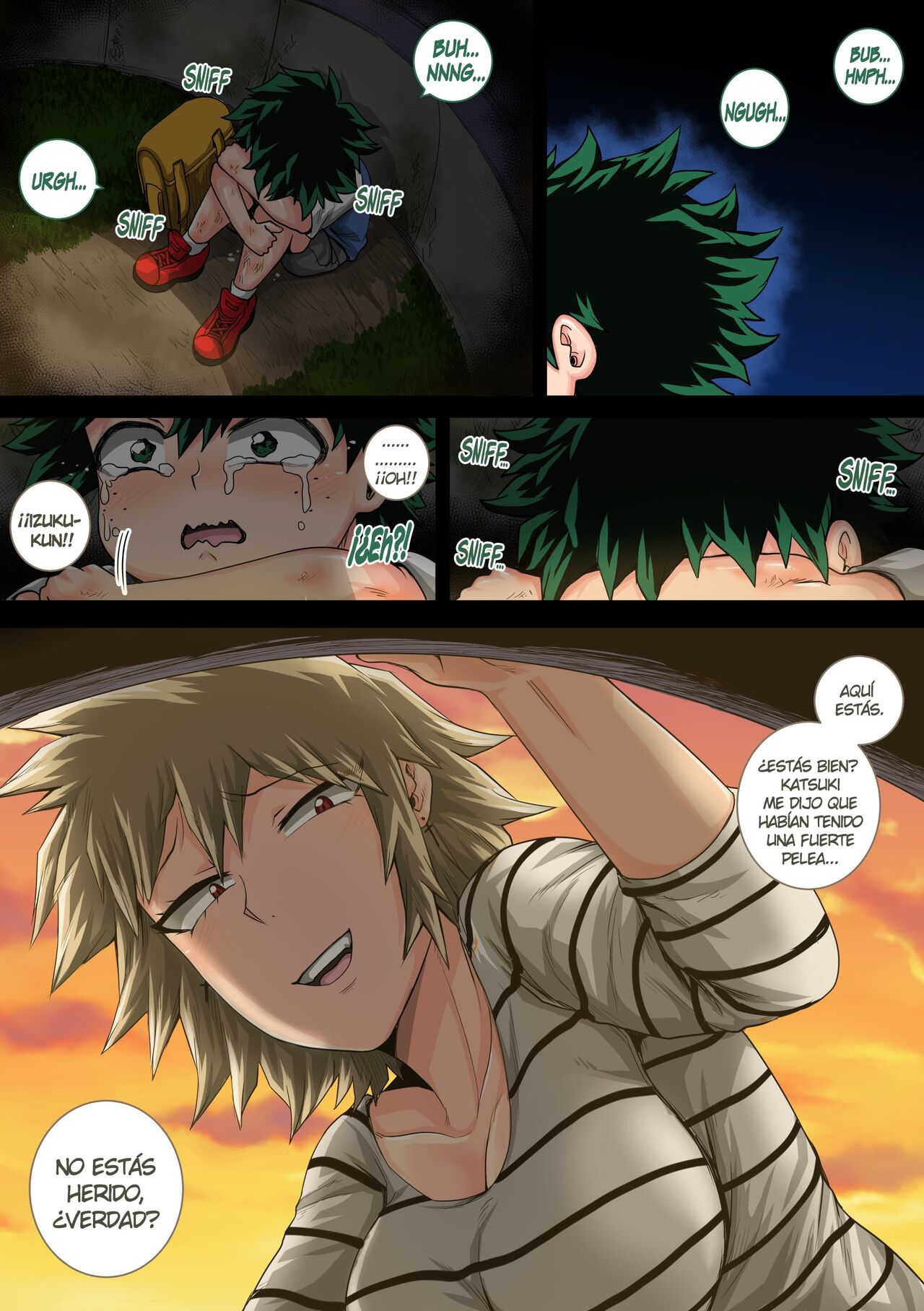 VACACIONES de Verano con la MADRE de BAKUGOU parte 4