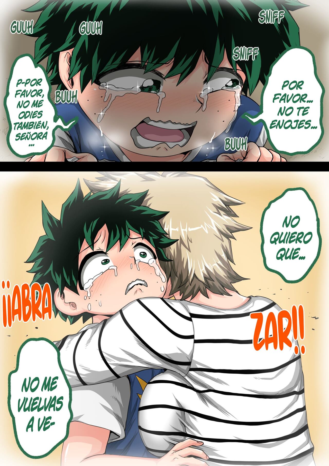 VACACIONES de Verano con la MADRE de BAKUGOU parte 4