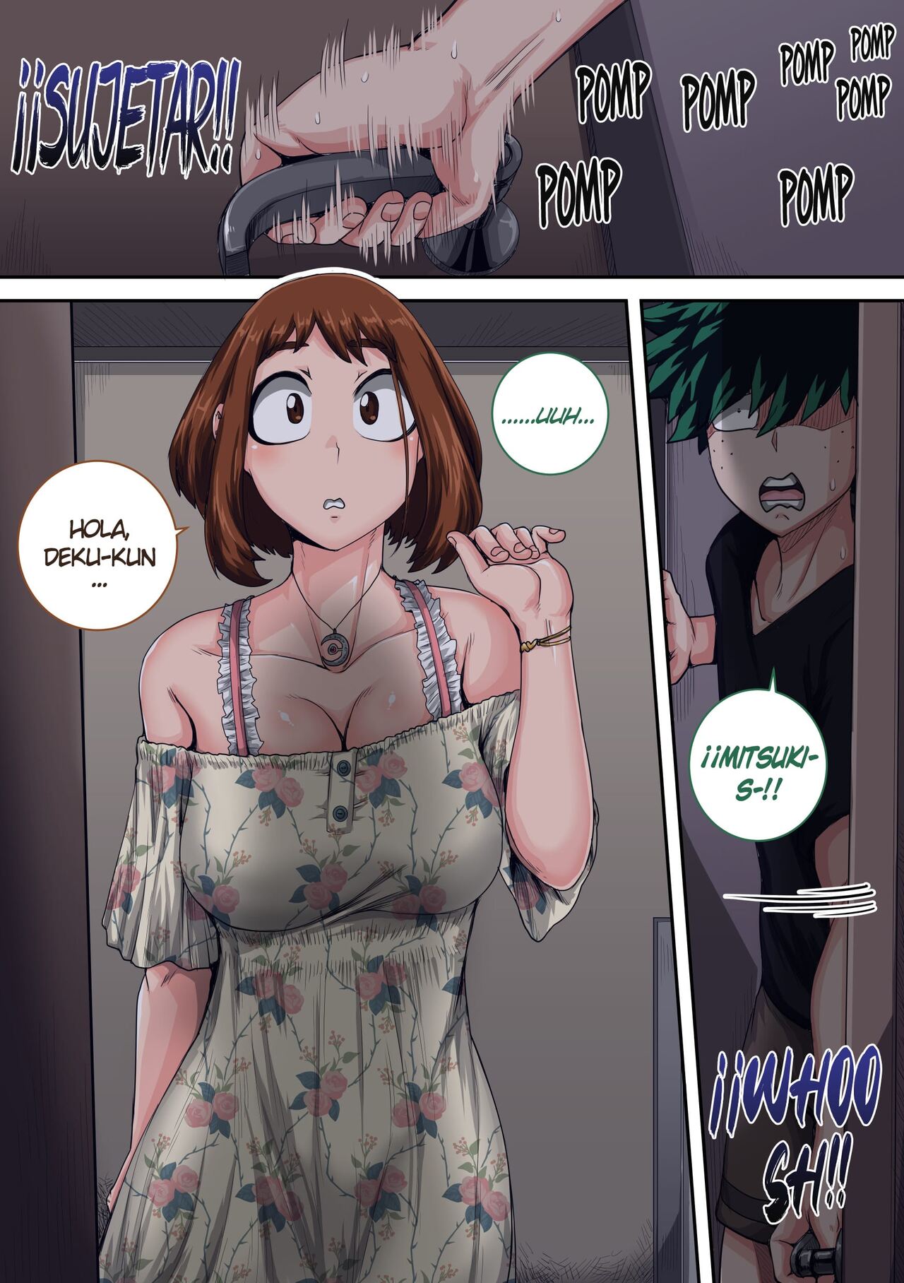 VACACIONES de Verano con la MADRE de BAKUGOU parte 4