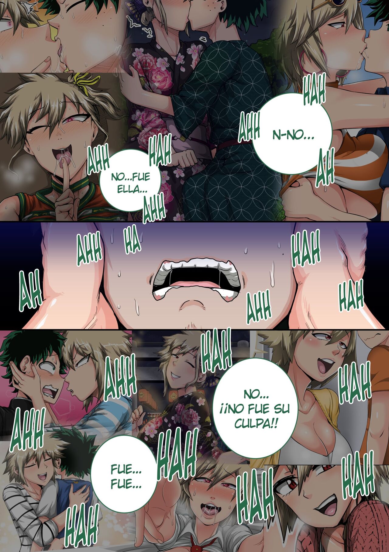 VACACIONES de Verano con la MADRE de BAKUGOU parte 4