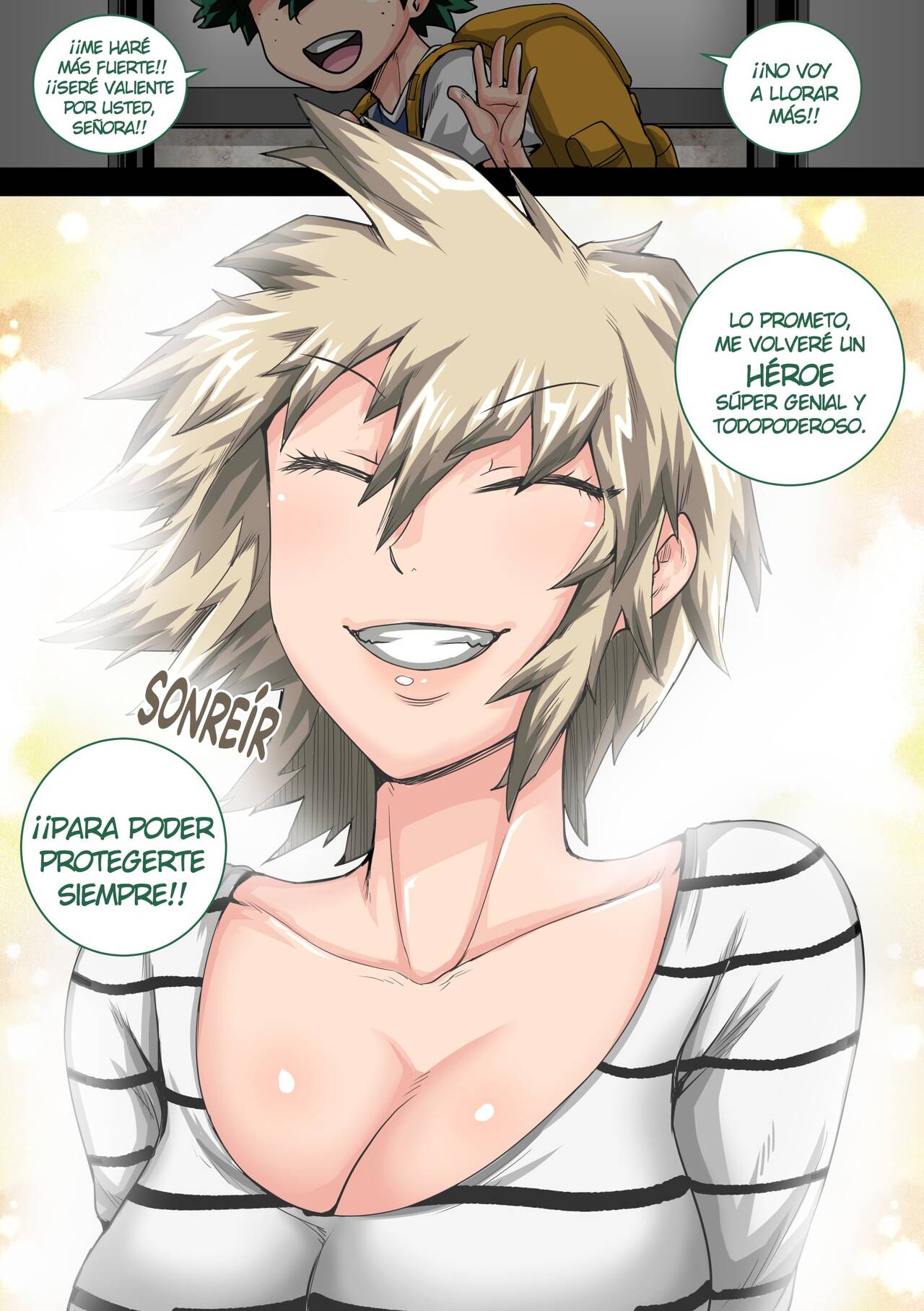 VACACIONES de Verano con la MADRE de BAKUGOU parte 4