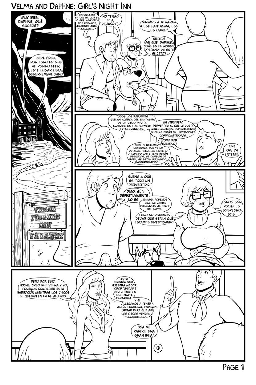 VELMA and DAPHNE in Girls Night inn