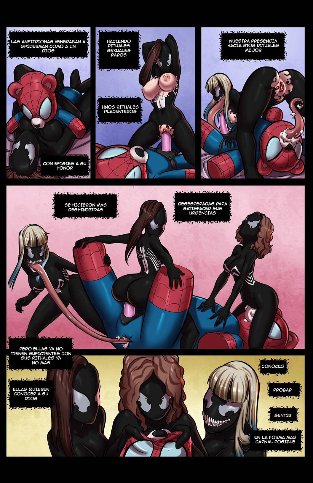 VENOM Stalks Spidey