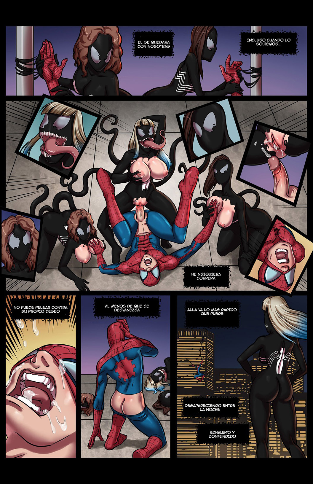VENOM Stalks Spidey