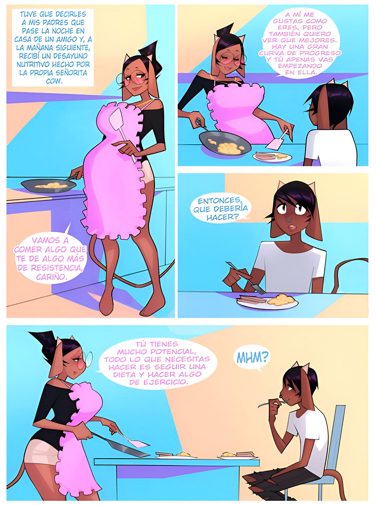 Wonder Cow TEACHER GLORIA parte 2