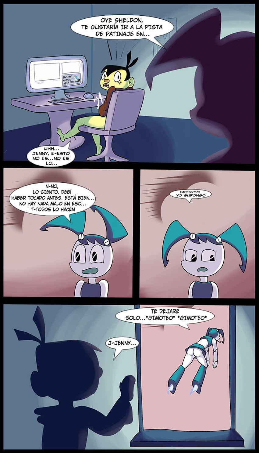 XJ9 - My Life as a TEENAGE ROBOT parte 1