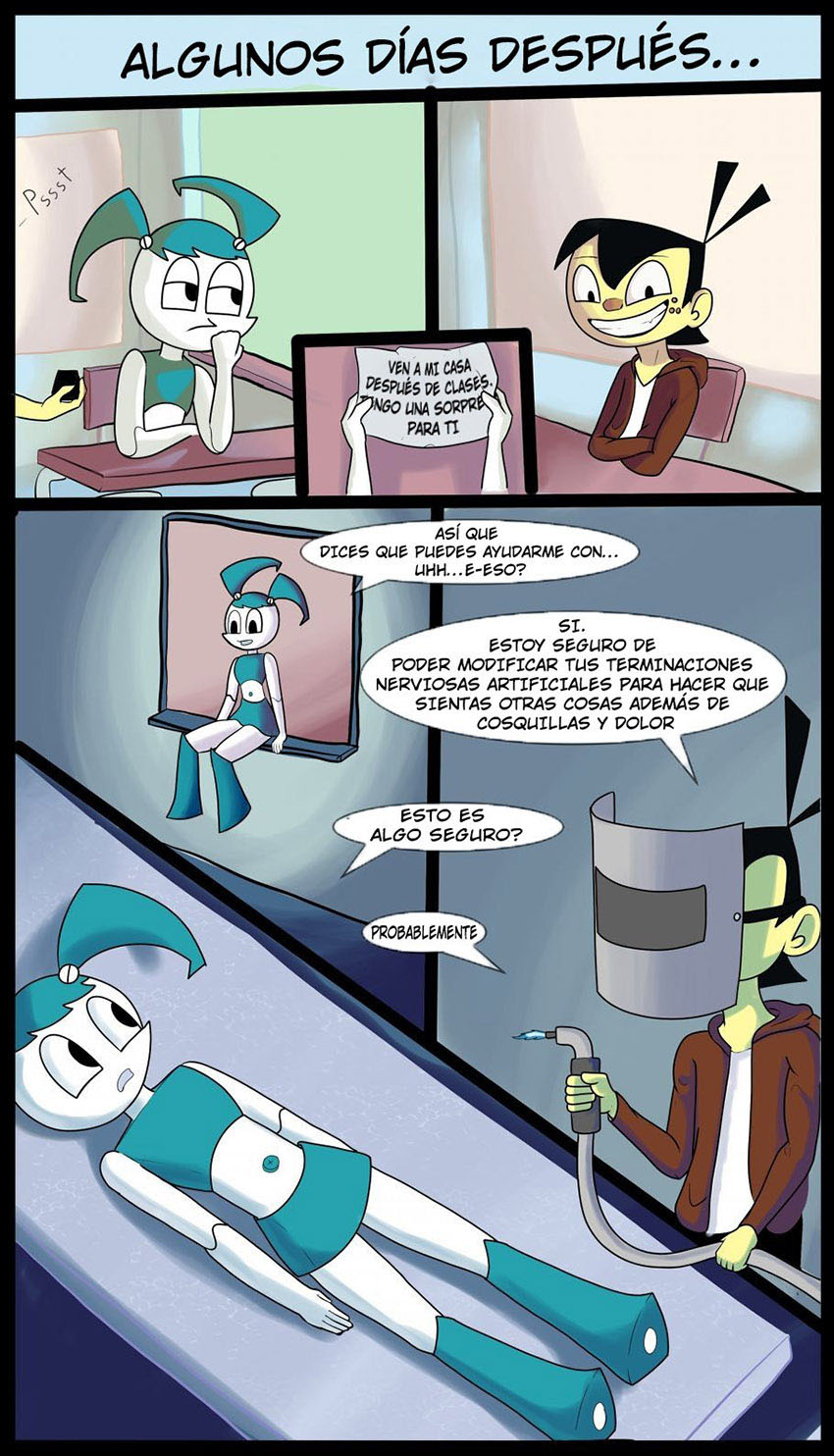 XJ9 - My Life as a TEENAGE ROBOT parte 1