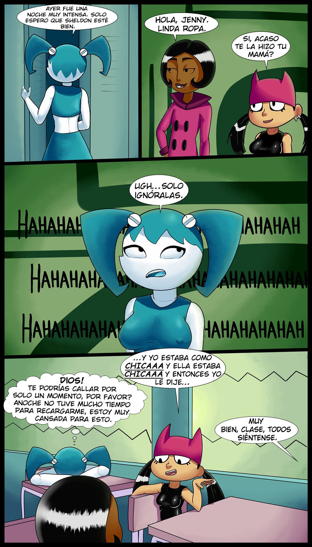 XJ9 - My Life as a TEENAGE ROBOT parte 2