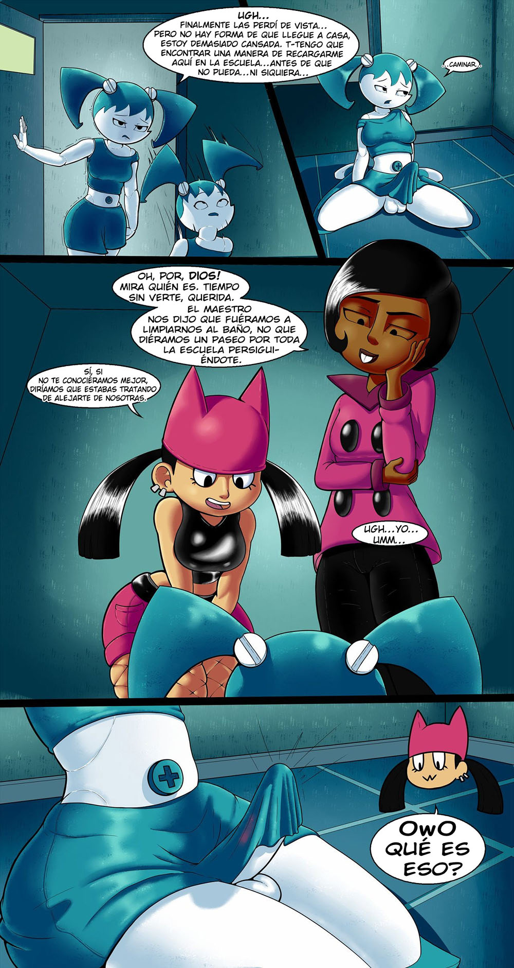 XJ9 - My Life as a TEENAGE ROBOT parte 2