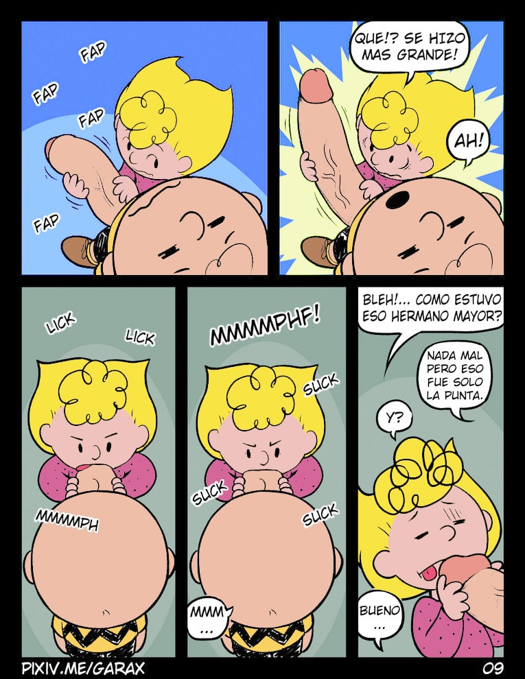 You are Fucker Sister CHARLIE BROWN parte 1