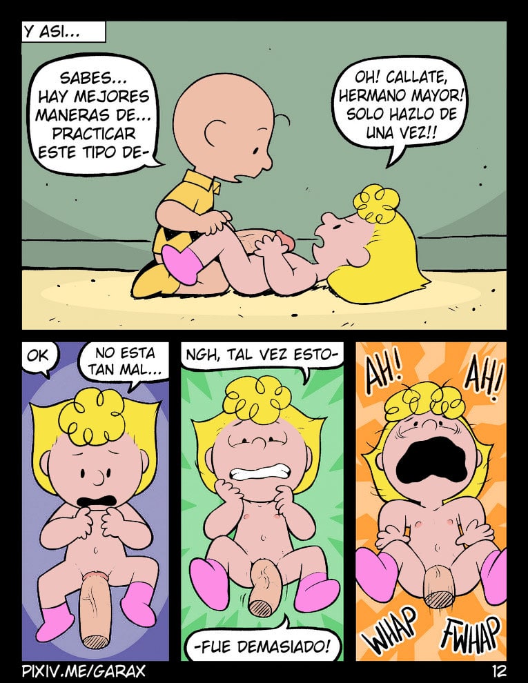 You are Fucker Sister CHARLIE BROWN parte 1
