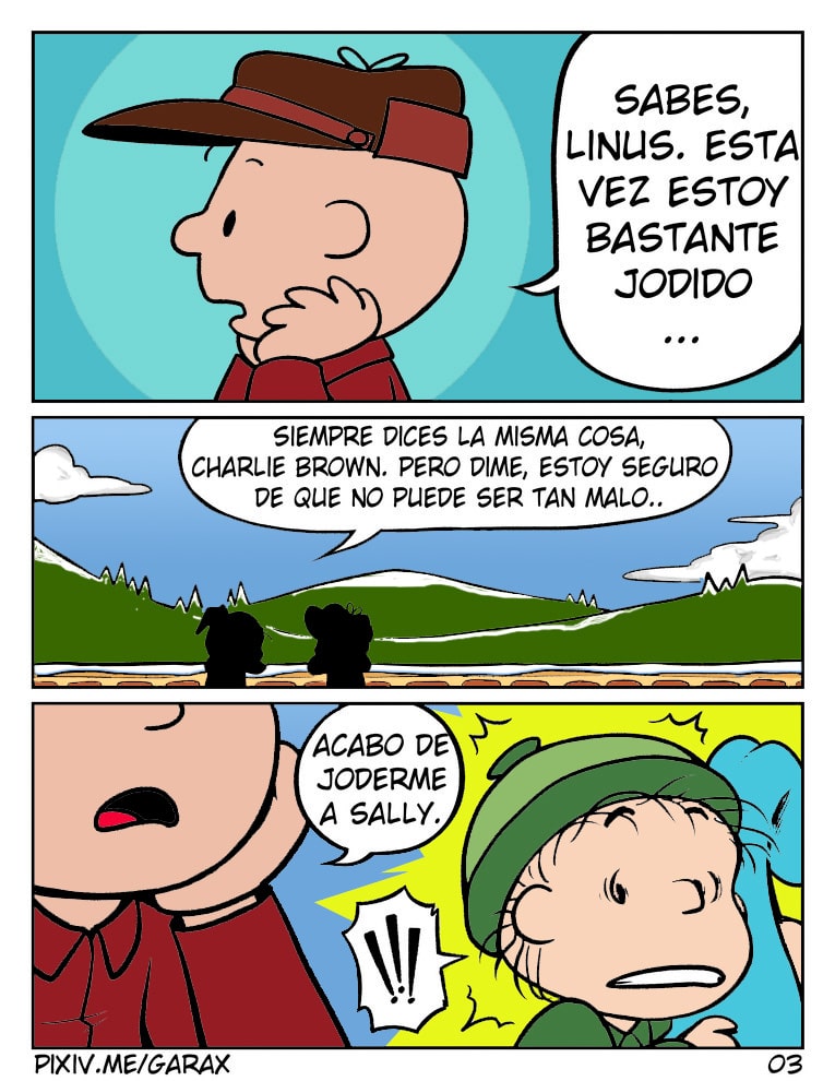 You are Fucker Sister CHARLIE BROWN parte 1