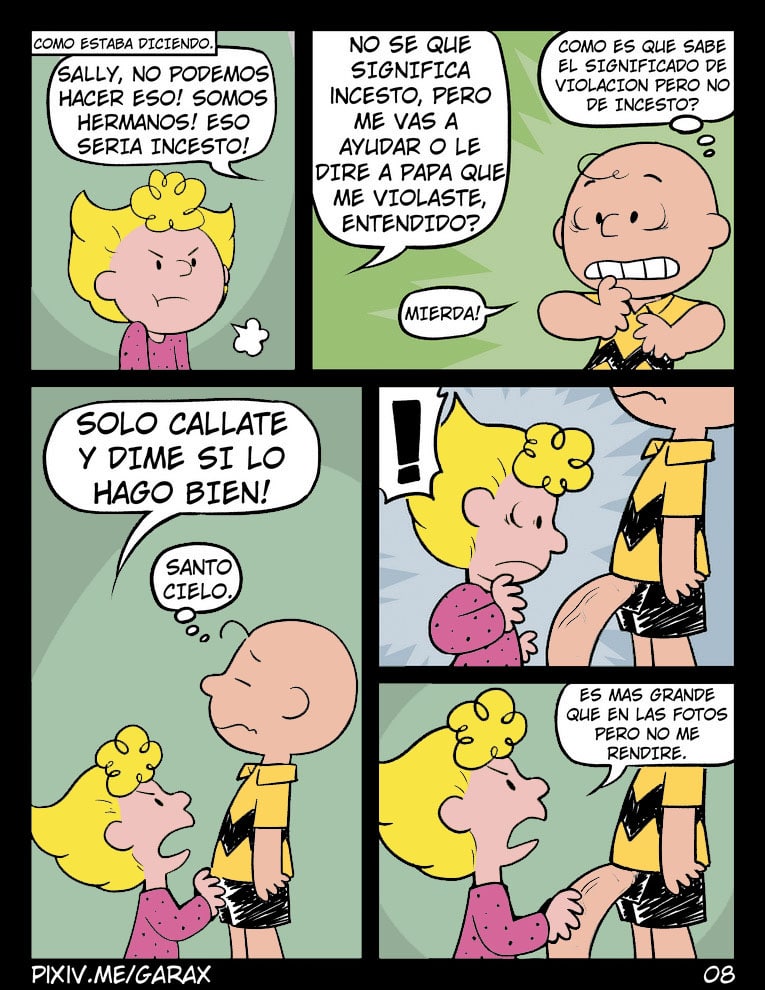 You are Fucker Sister CHARLIE BROWN parte 1