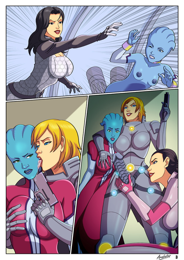 Mass Effect In Lesbian Orgy 4