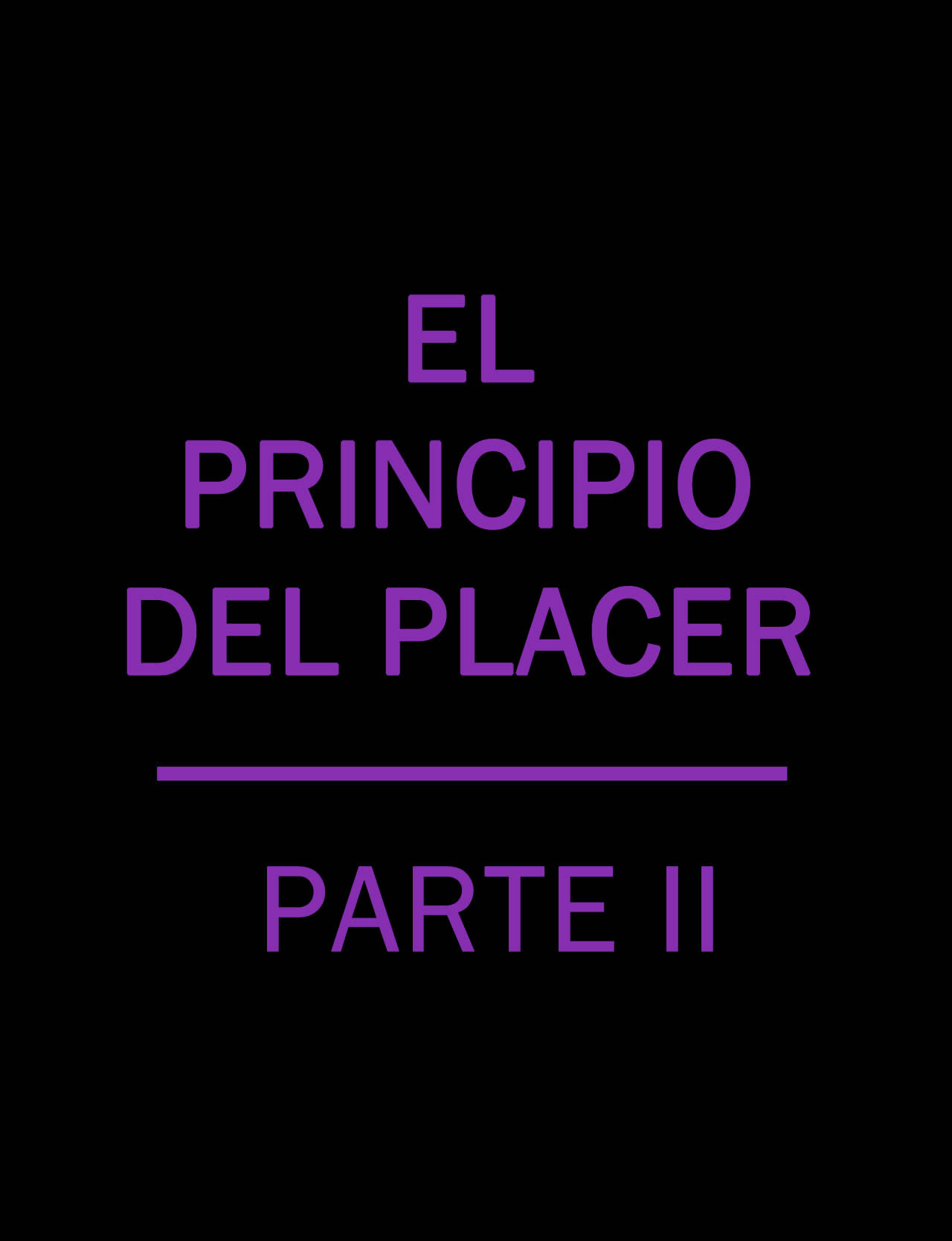 El Principio de Placer 36a