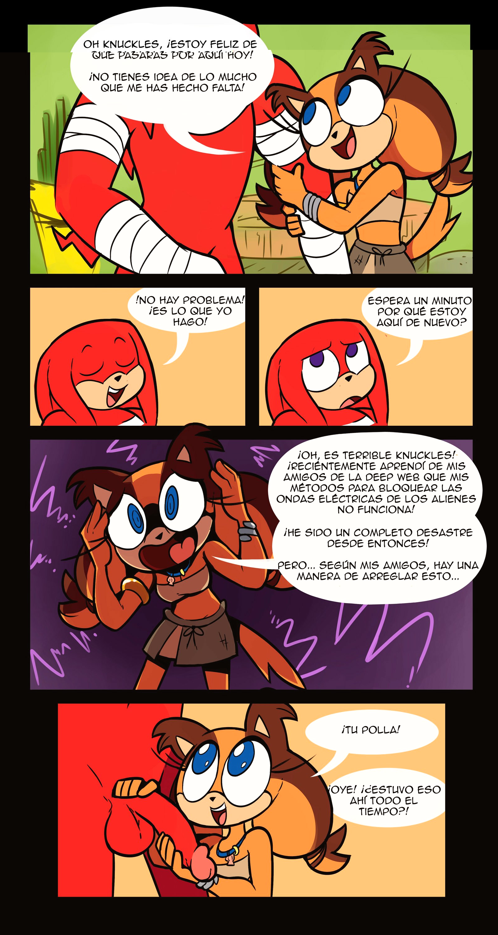 Sticks x Knuckles 01