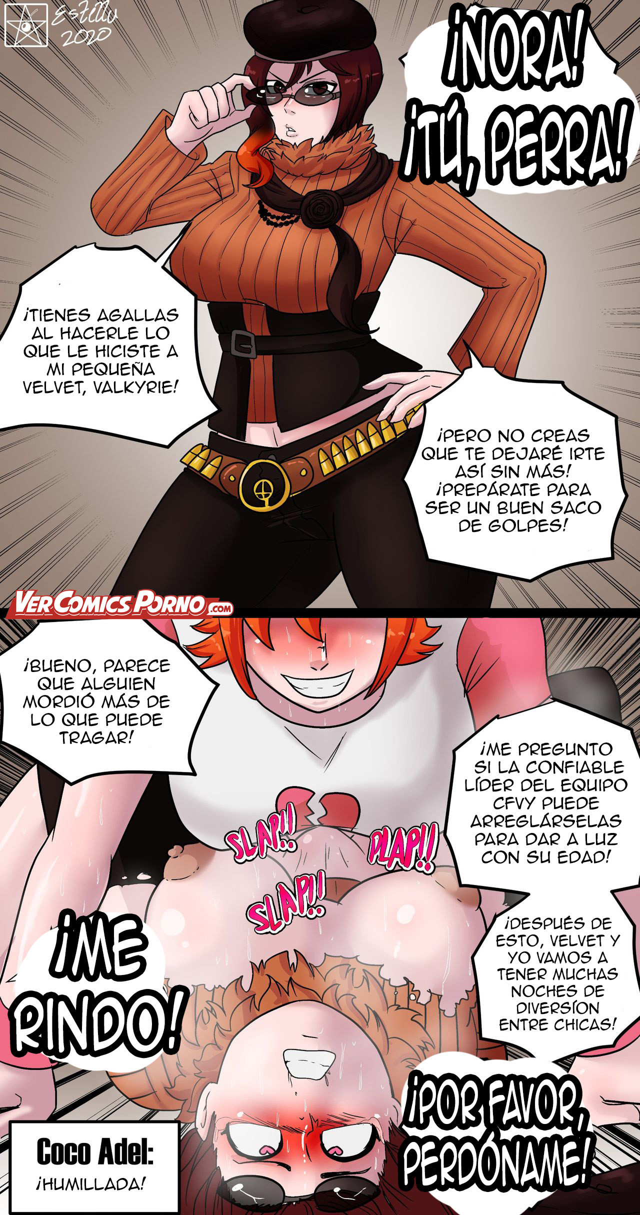 MrEstella Nora vs RWBY Girls 11