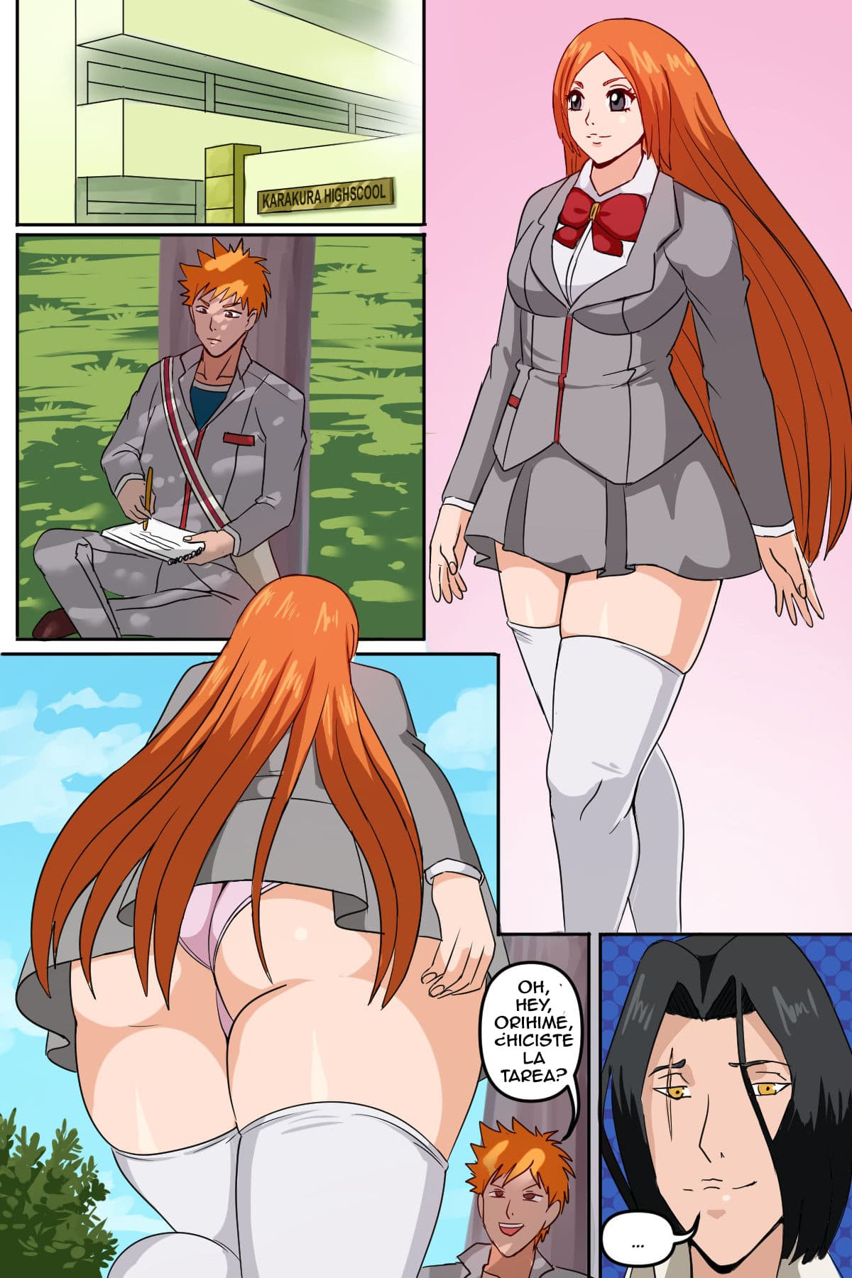 Orihime Comic Bleach Hentai 01