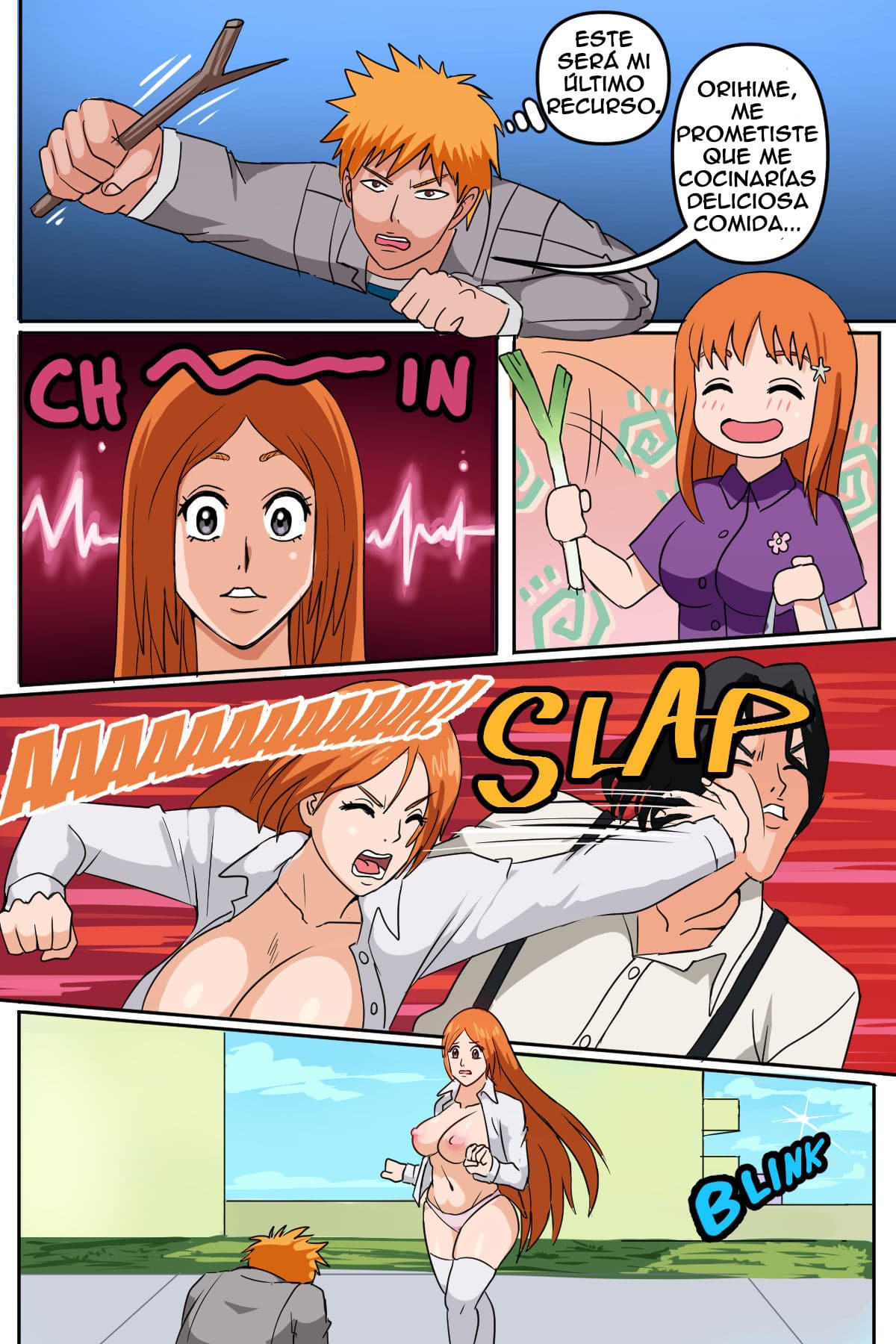 Orihime Comic Bleach Hentai 04