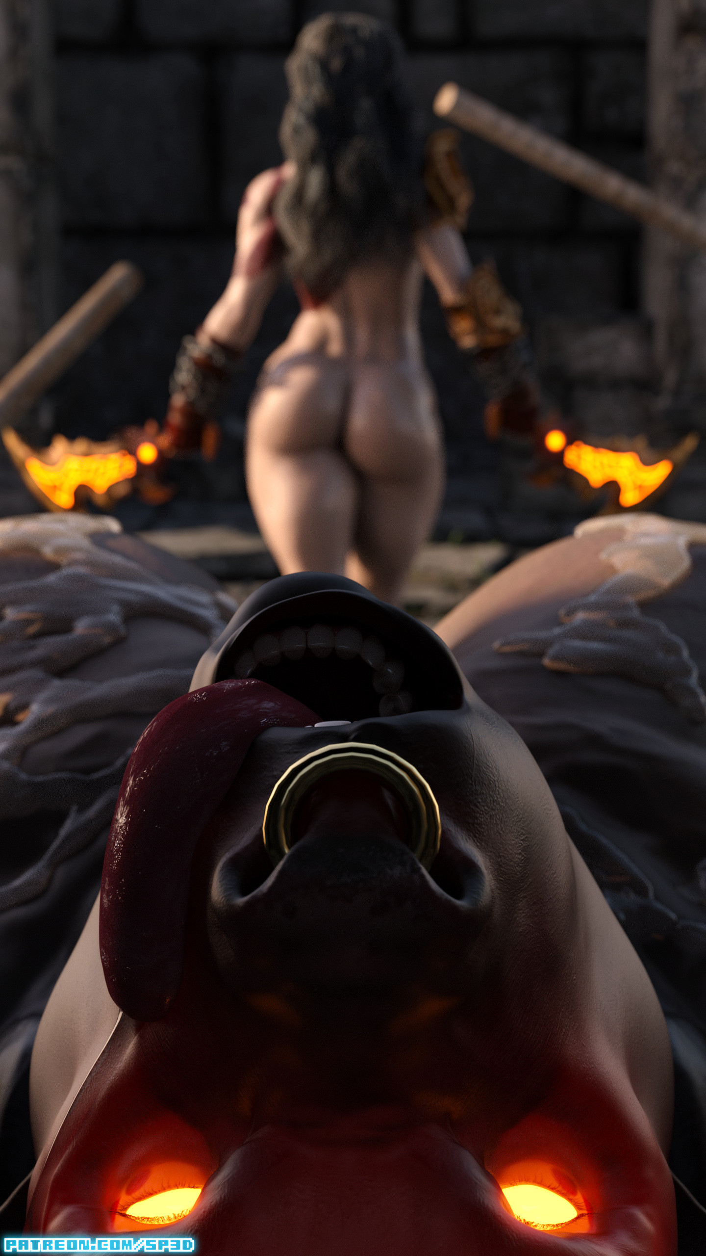 [SquarePeg3D] Krata Goddess of Whore 15