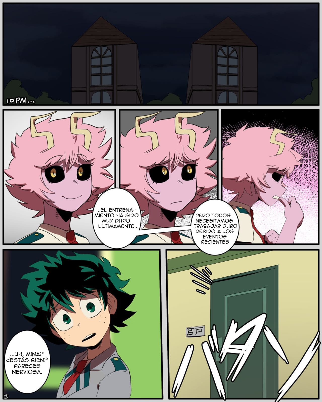 Mina x Izuku Hentai Comic 10